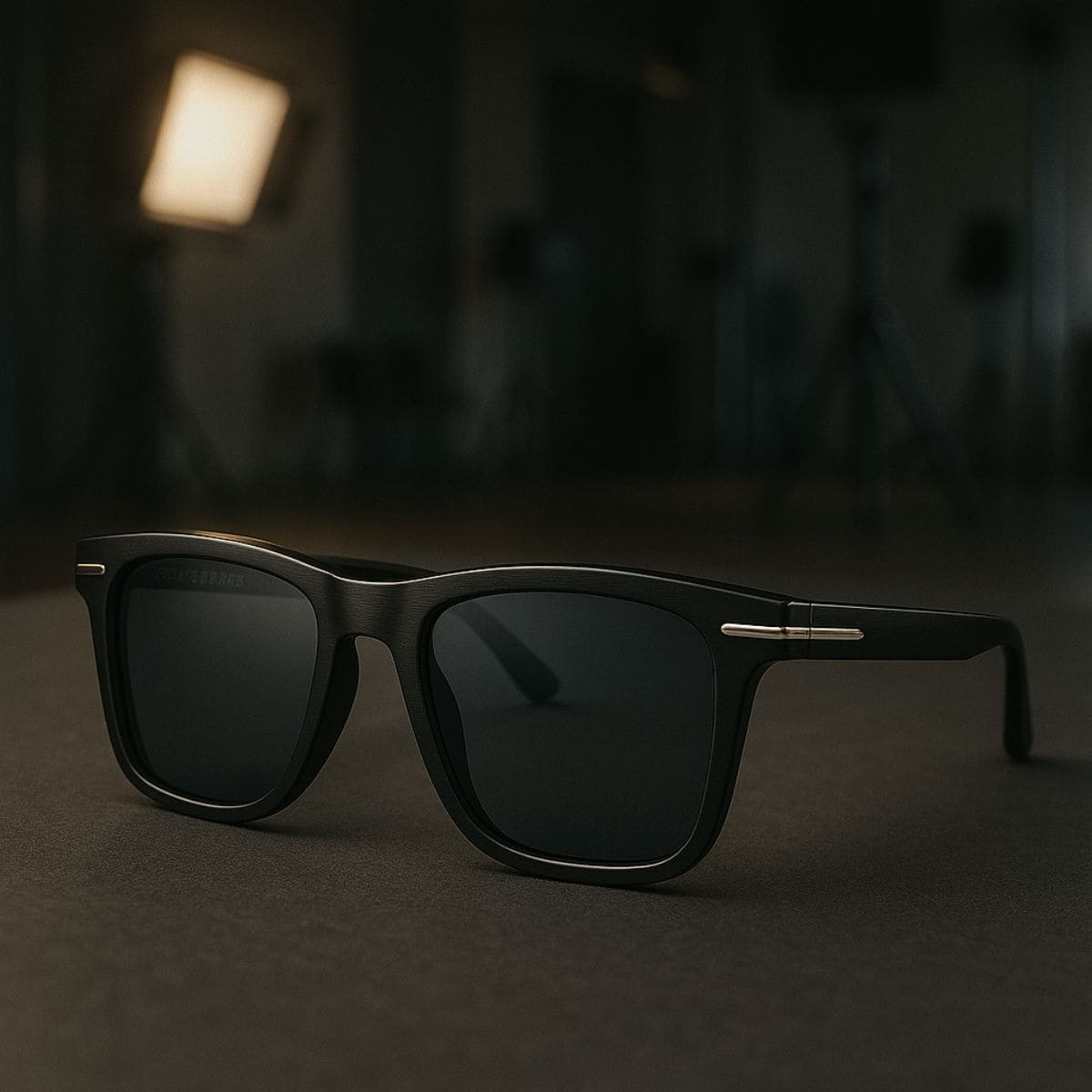 Retro simple small square frame sunglasses