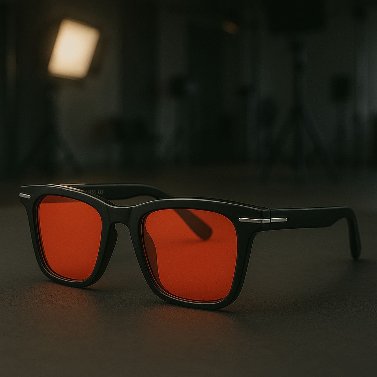 Retro simple small square frame sunglasses