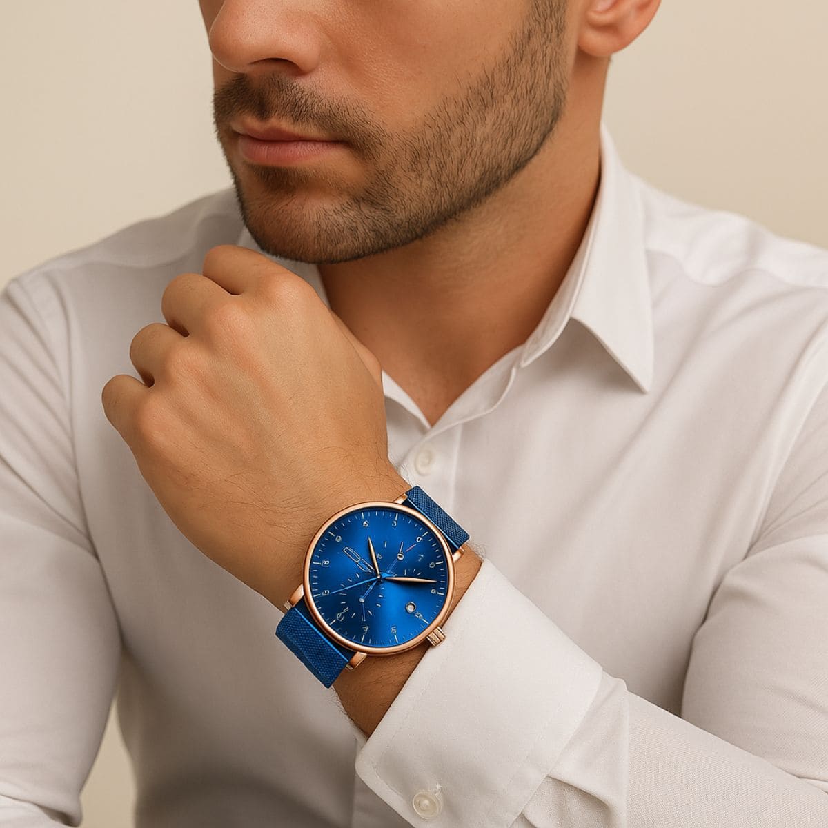 Luxury Chronograph Men’s Watch – Style That Keeps Perfect Time Stones Men
