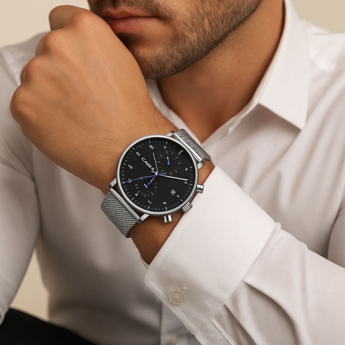 Luxury Chronograph Men’s Watch – Style That Keeps Perfect Time Stones Men