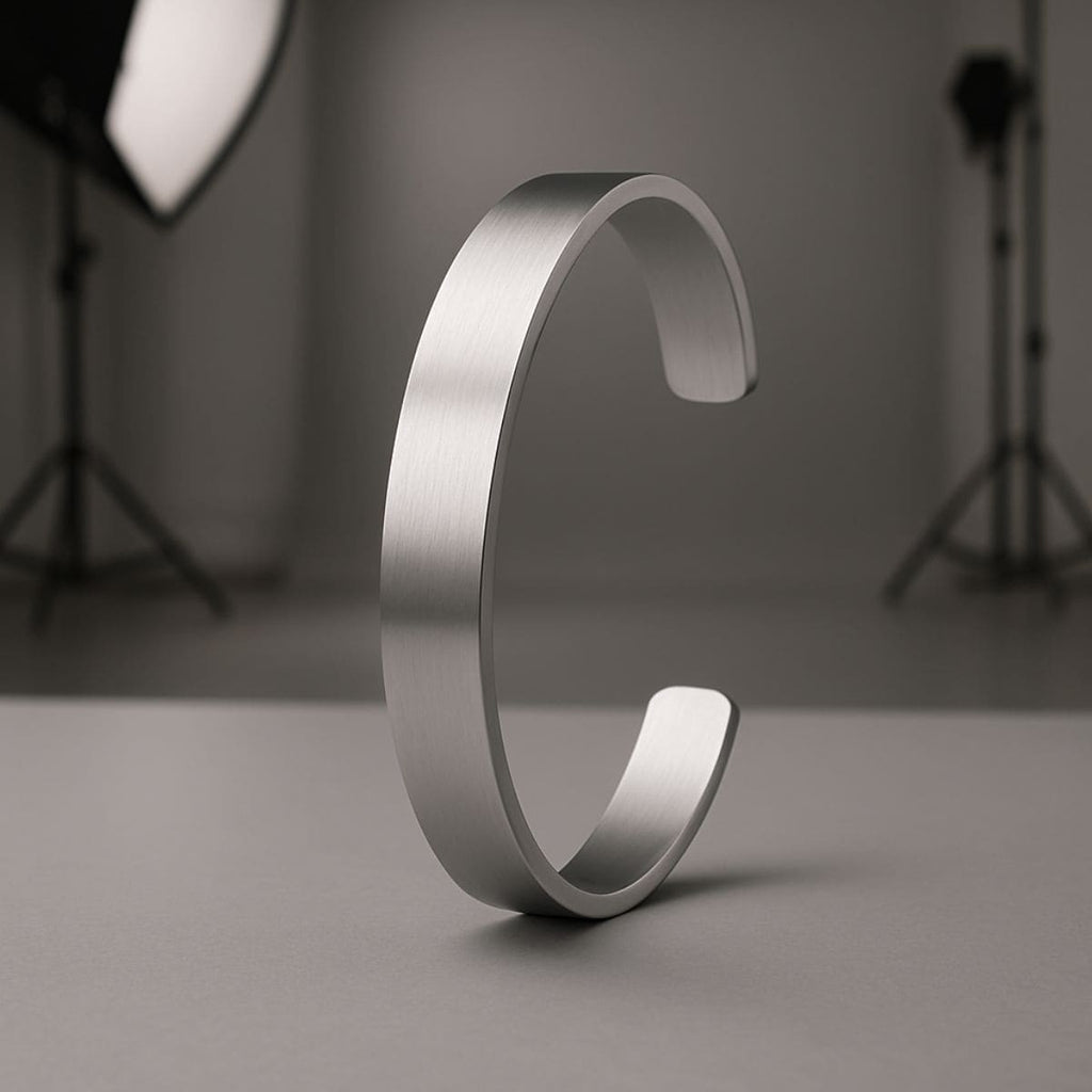 Men’s Stainless Steel Cuff Bracelet – Bold. Refined. Built to Last. Stones Men