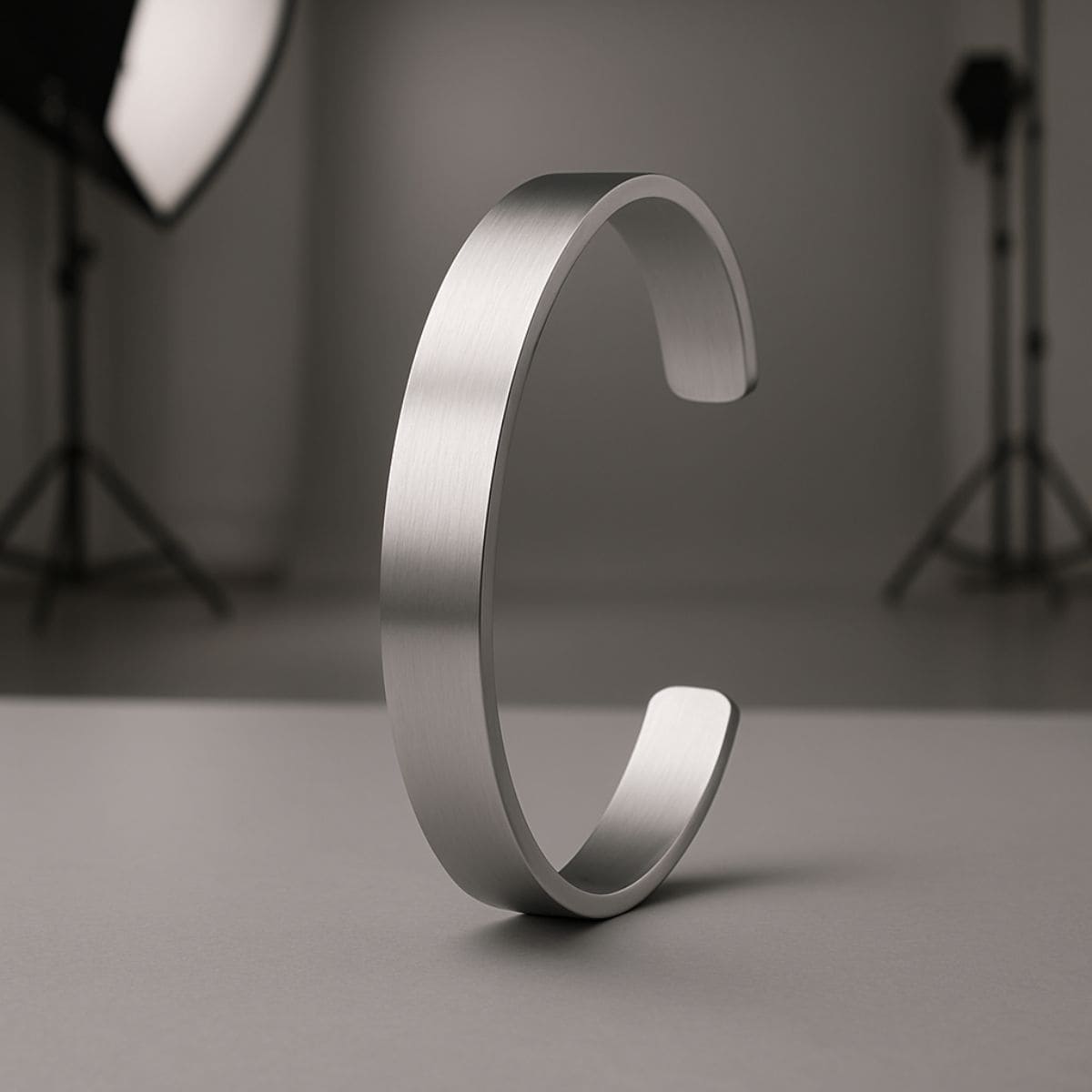 Men’s Stainless Steel Cuff Bracelet – Bold. Refined. Built to Last.