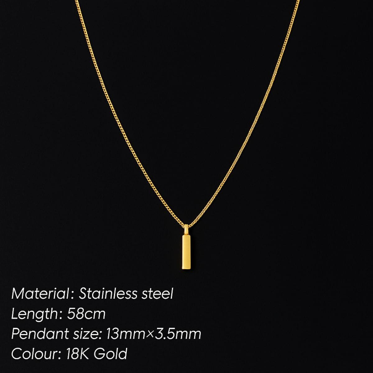 Men’s Platinum Box Chain Necklace – Sleek, Refined, and Built to Last Stones Men