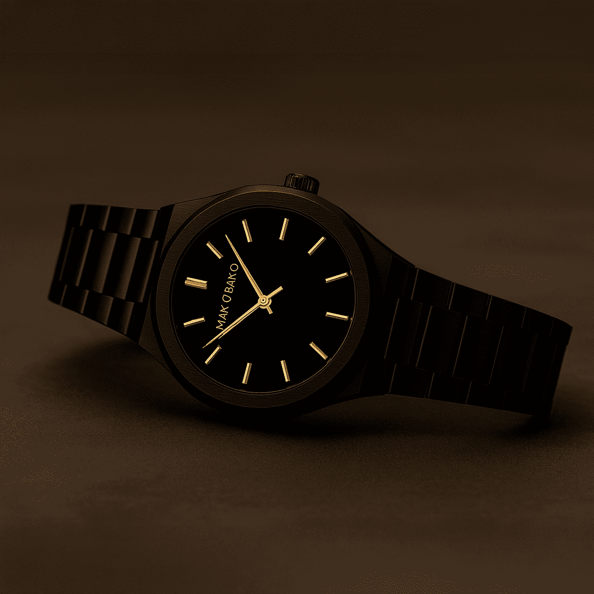 Stones Men Black Men’s Quartz – Where Minimalism Meets Power