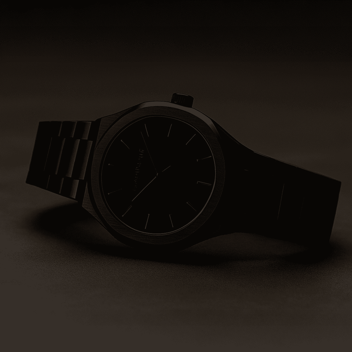 Stones Men Black Men’s Quartz – Where Minimalism Meets Power