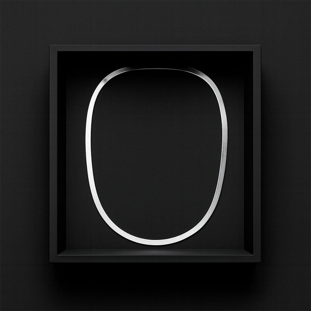 Chain Necklace  Luxury wedding party - Sterling Silver 4MM Blade Stones Men