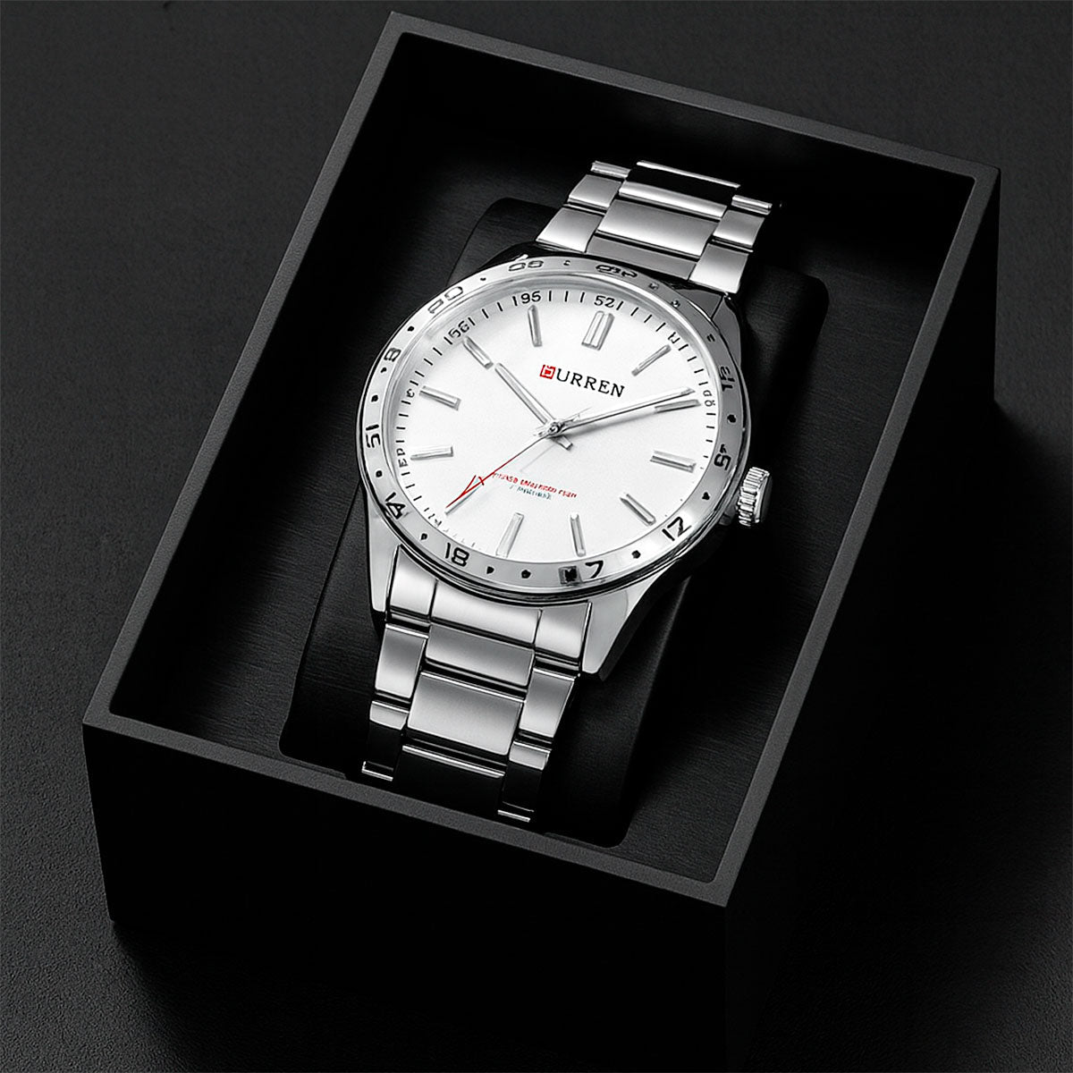 Ultra Thin Men's Stainless Steel Watch – Sleek Precision, Everyday Confidence Stones Men