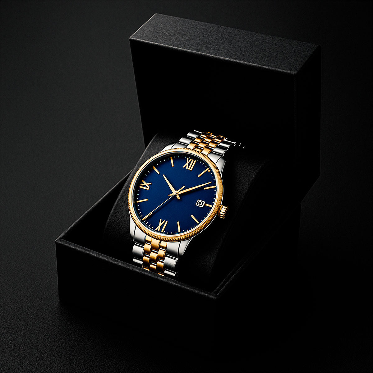 Stainless Steel Men’s Watch – Timeless Precision. Powerful Presence Stones Men