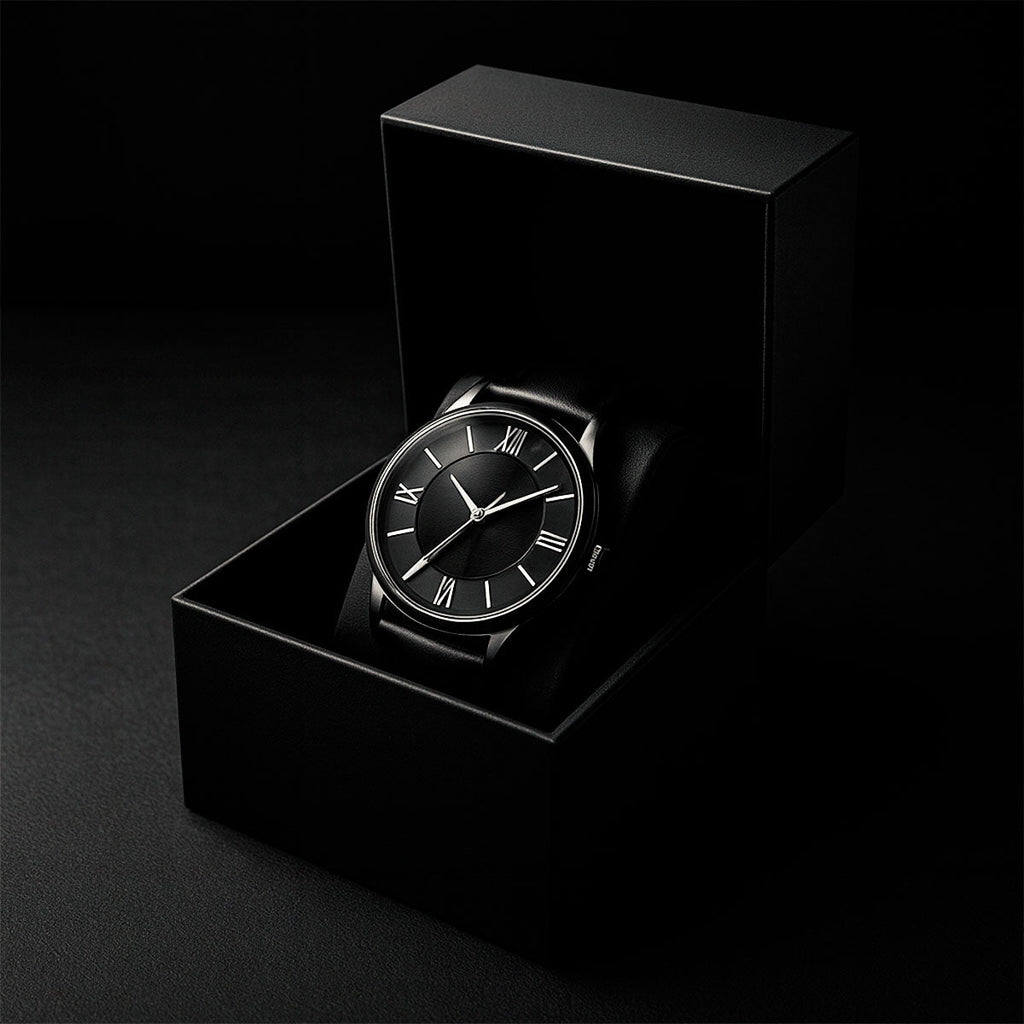 Luxury Blue Glass Men’s Watch – Classic Elegance. Timeless Attitude. Stones Men