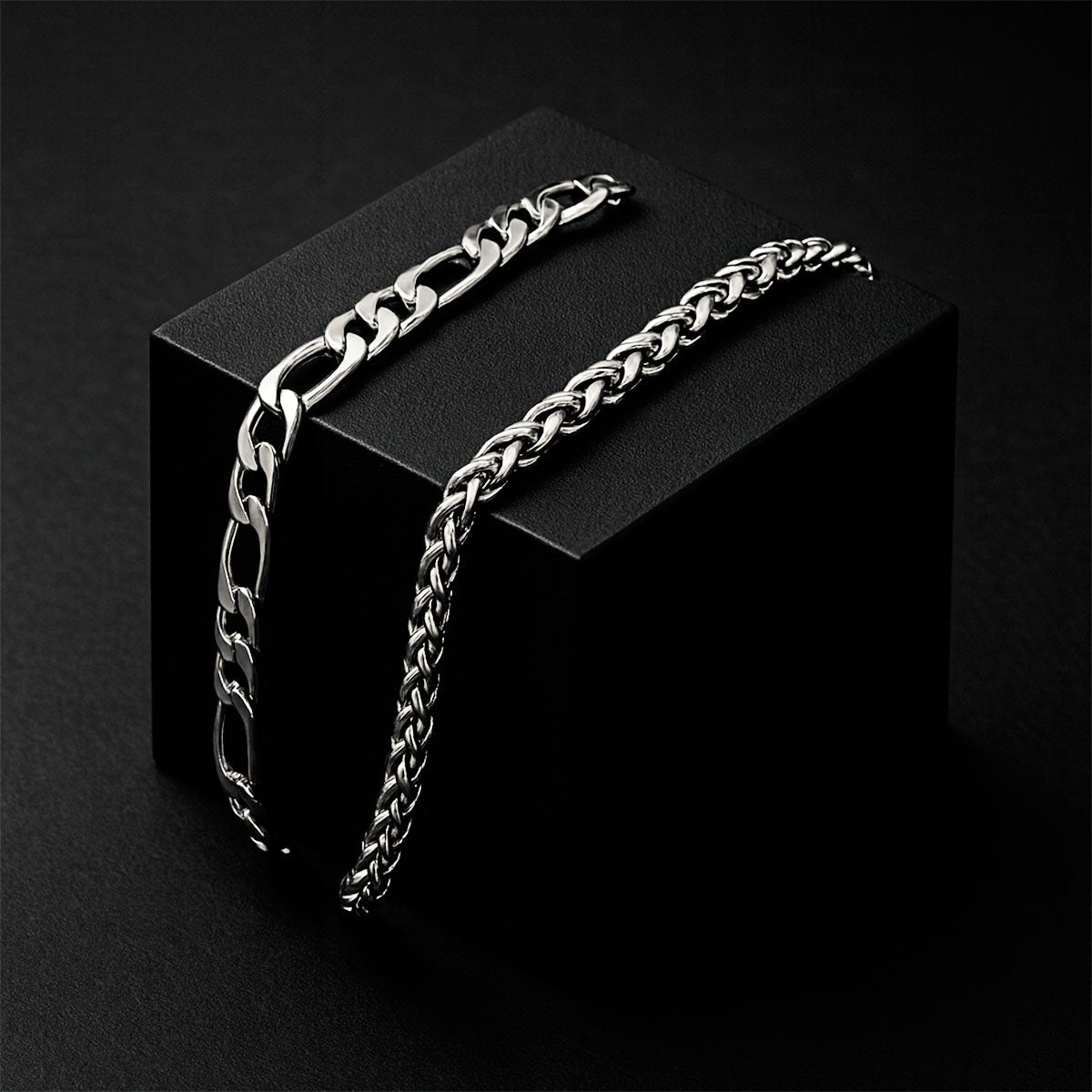Minimalist Stainless Steel Bracelet Set – Clean Lines. Maximum Style. Stones Men