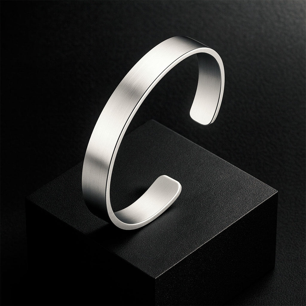 Men’s Stainless Steel Cuff Bracelet – Bold. Refined. Built to Last. Stones Men