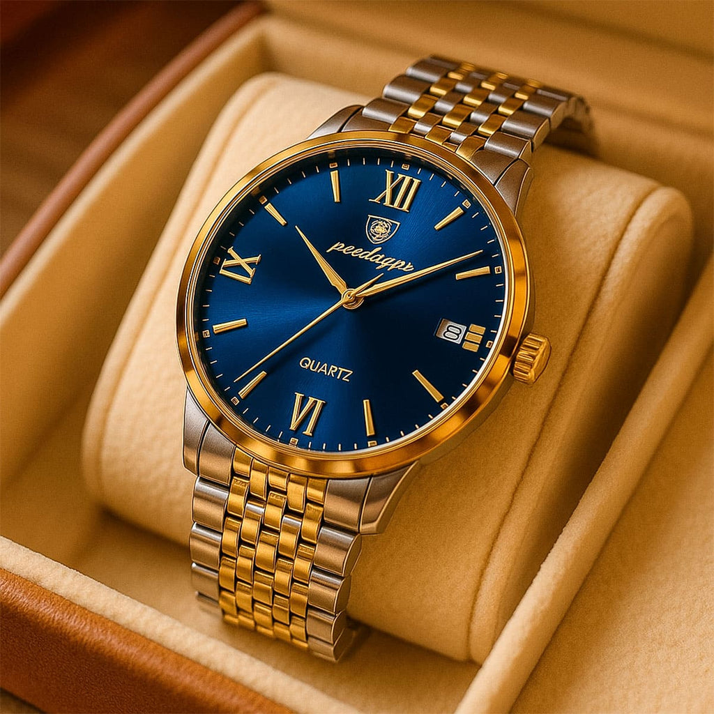 Stainless Steel Men’s Watch – Timeless Precision. Powerful Presence Stones Men