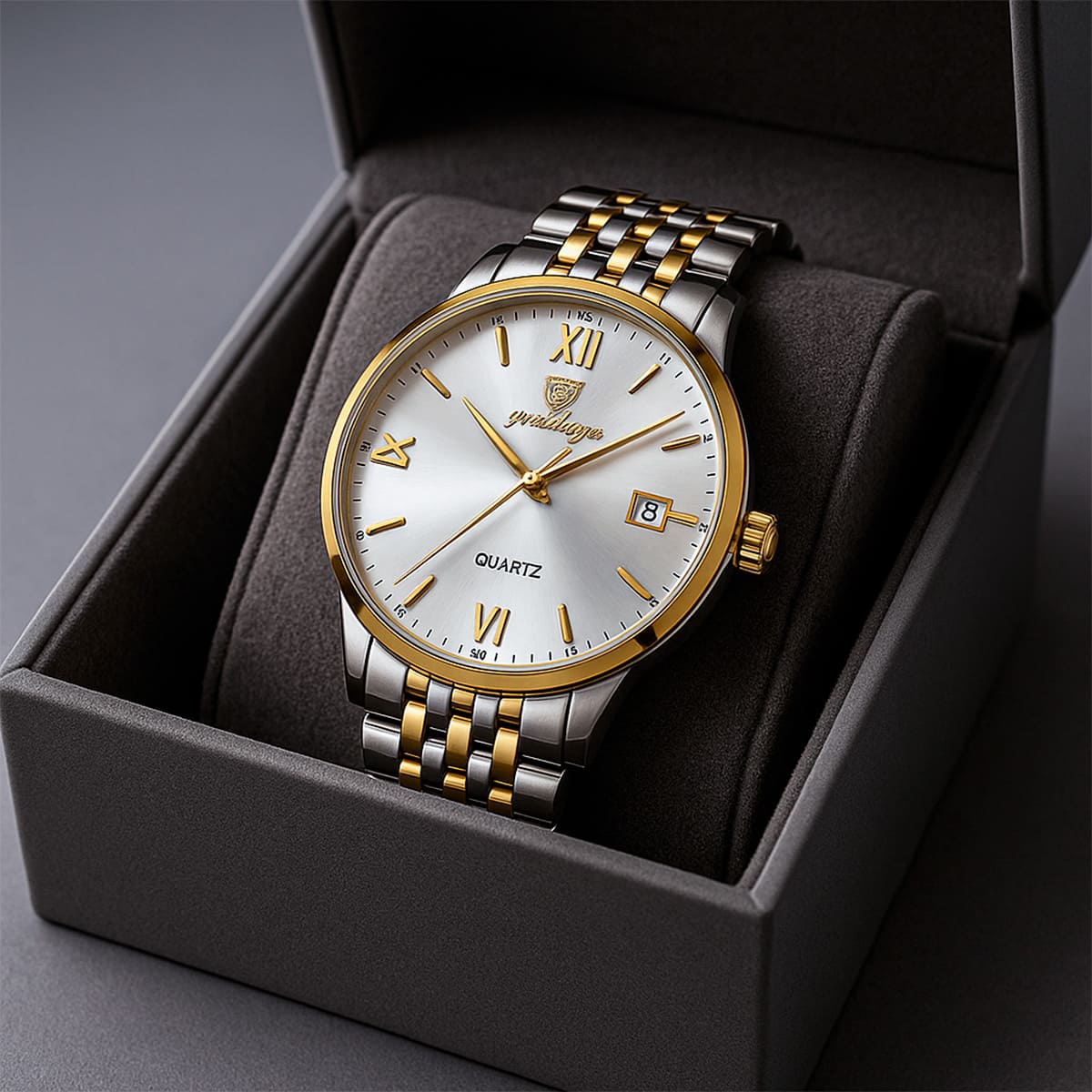 Stainless Steel Men’s Watch – Timeless Precision. Powerful Presence Stones Men