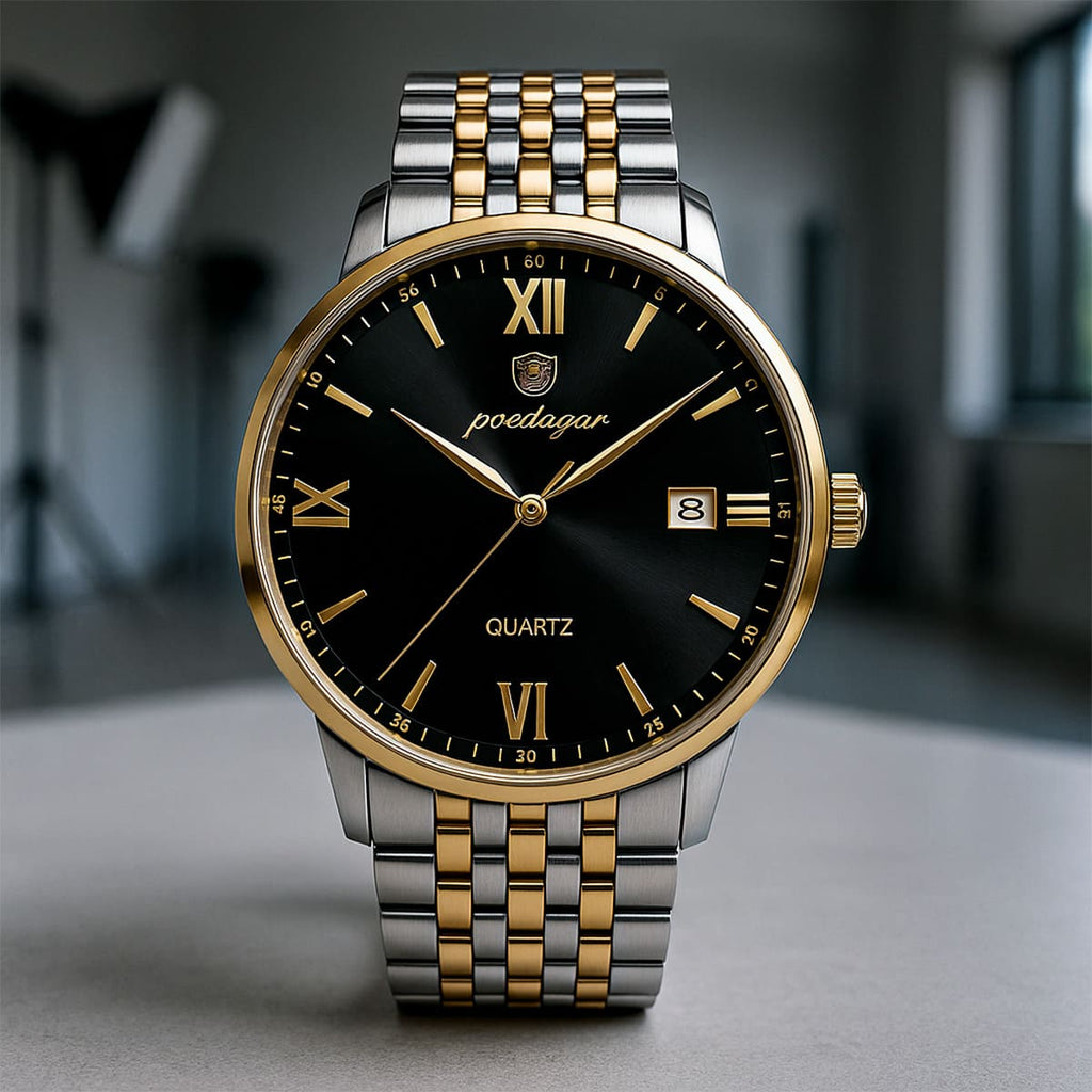 Stainless Steel Men’s Watch – Timeless Precision. Powerful Presence Stones Men
