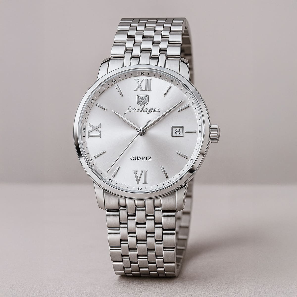 Stainless Steel Men’s Watch – Timeless Precision. Powerful Presence Stones Men