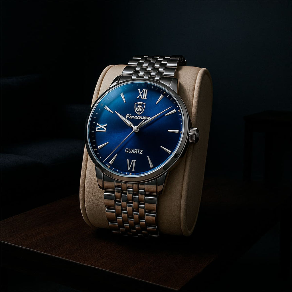 Stainless Steel Men’s Watch – Timeless Precision. Powerful Presence Stones Men