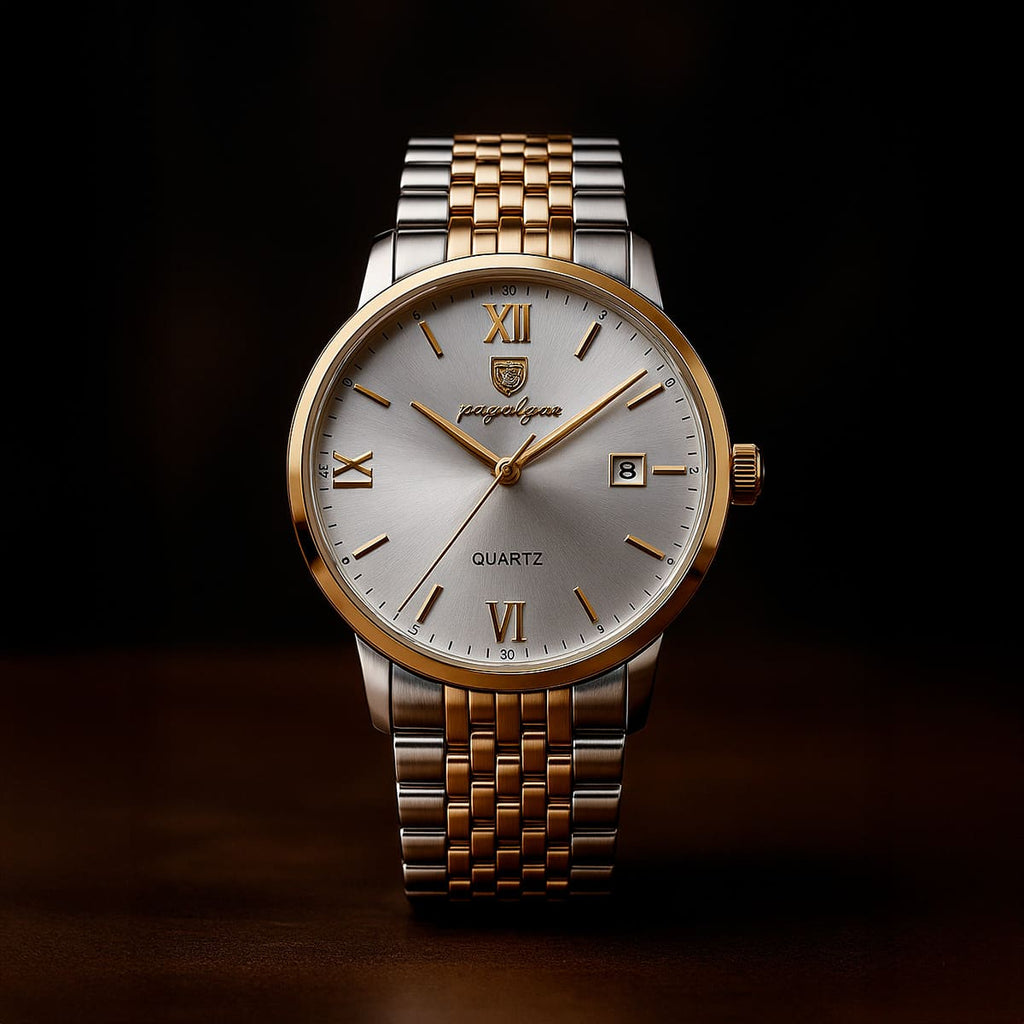 Stainless Steel Men’s Watch – Timeless Precision. Powerful Presence Stones Men