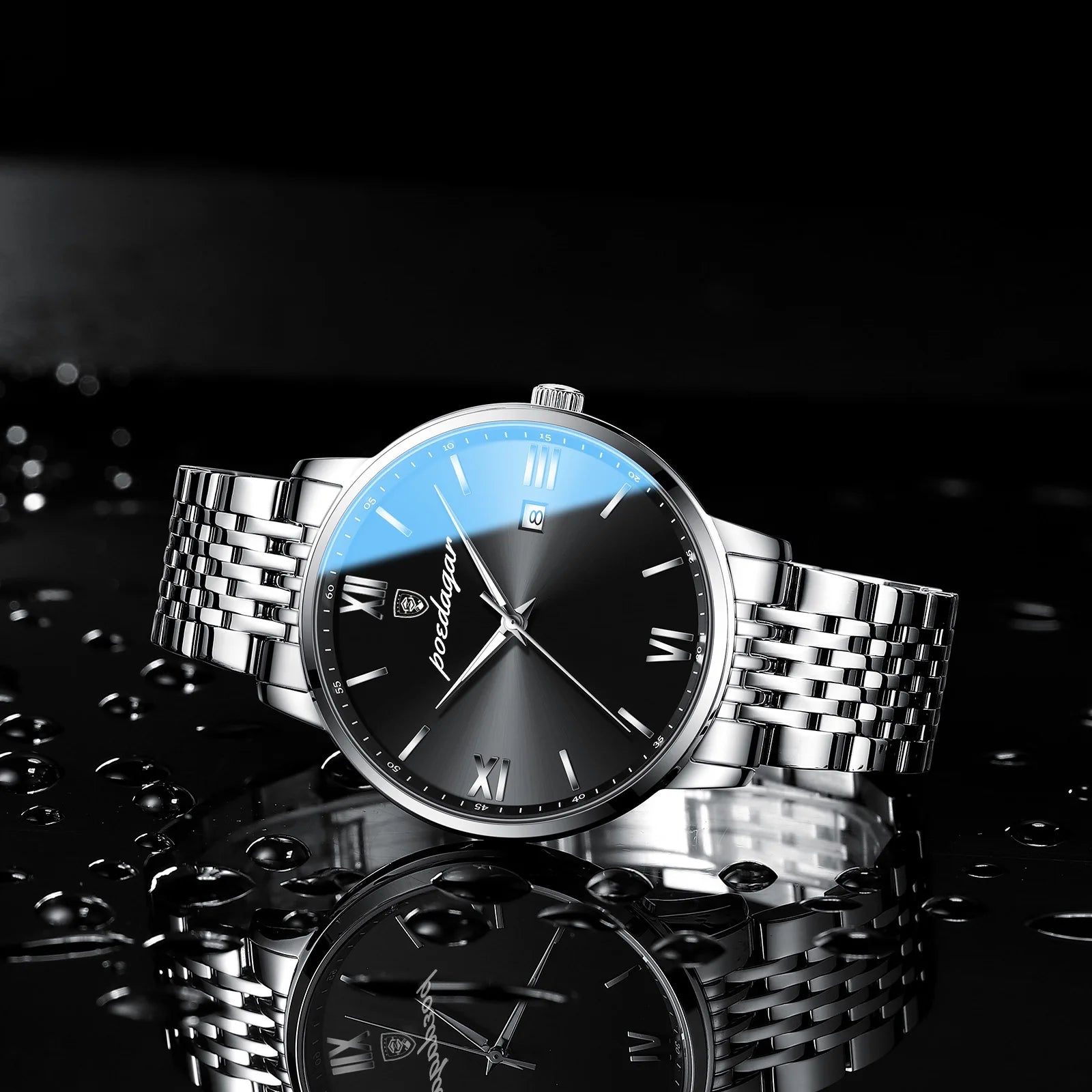 Stainless Steel Men’s Watch – Timeless Precision. Powerful Presence