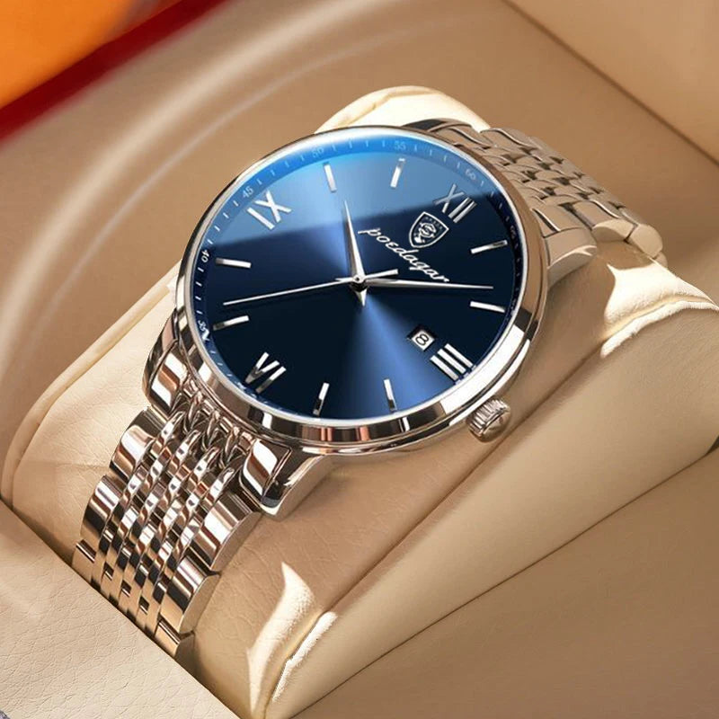 Stainless Steel Men’s Watch – Timeless Precision. Powerful Presence