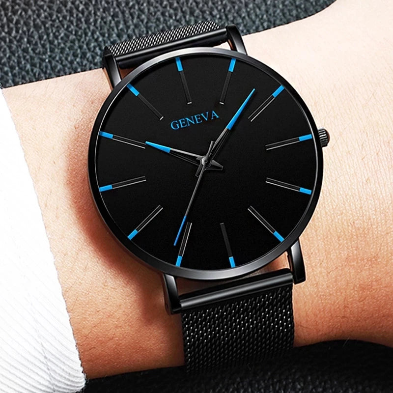 Minimalist Ultra-Thin Watch – Pure Simplicity. Everyday Sophistication Stones Men