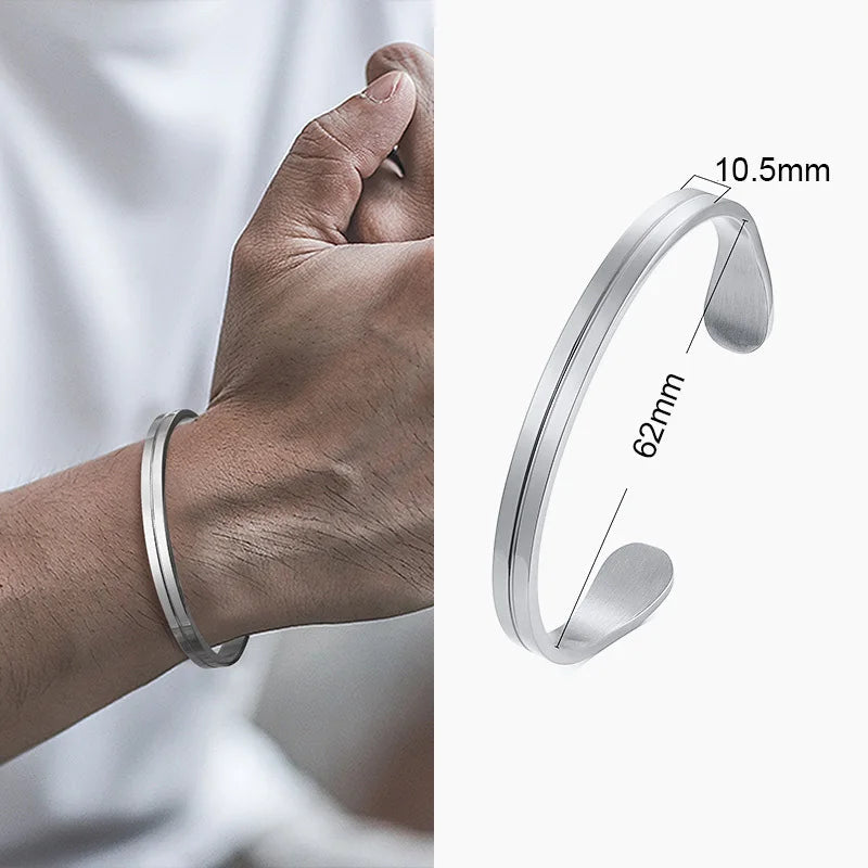 Retro Viking Cuff Bracelet – Rugged Style. Timeless Strength. Stones Men
