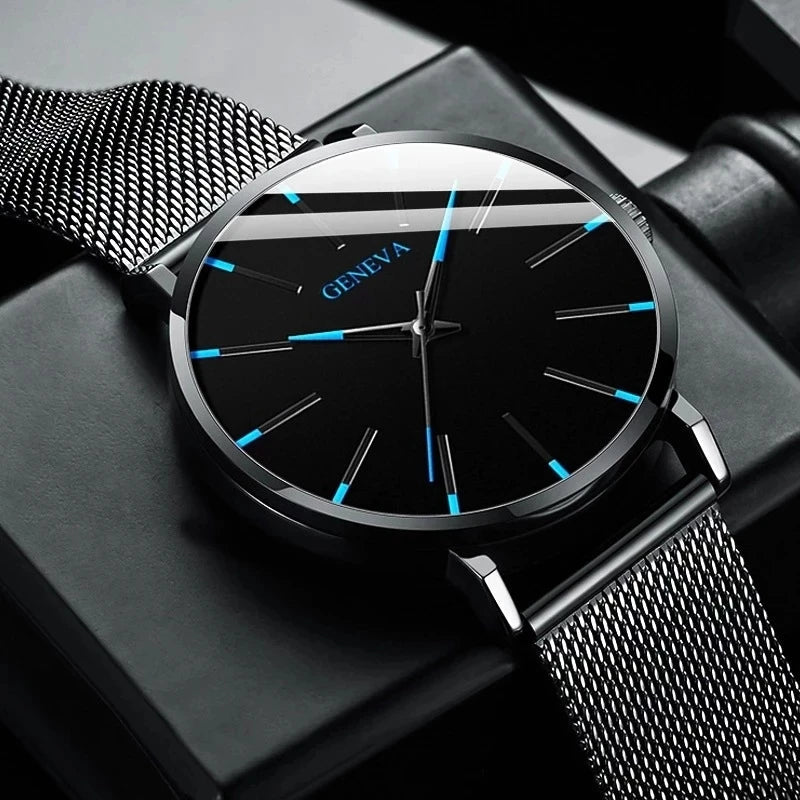 Minimalist Ultra-Thin Watch – Pure Simplicity. Everyday Sophistication Stones Men