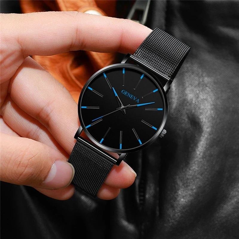 Minimalist Ultra-Thin Watch – Pure Simplicity. Everyday Sophistication Stones Men