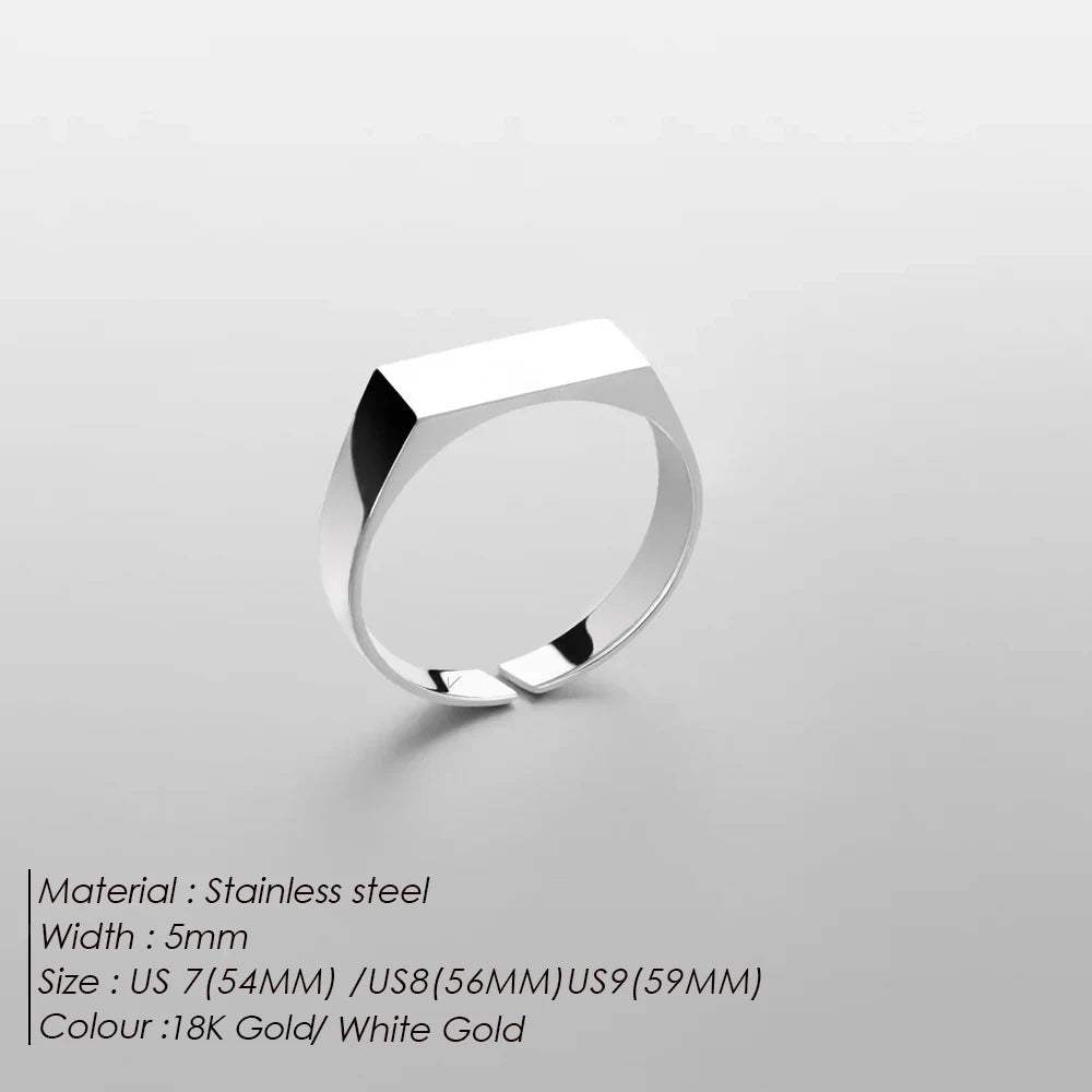 Open End Ring for Men – Classic Design. Effortless Style. Stones Men