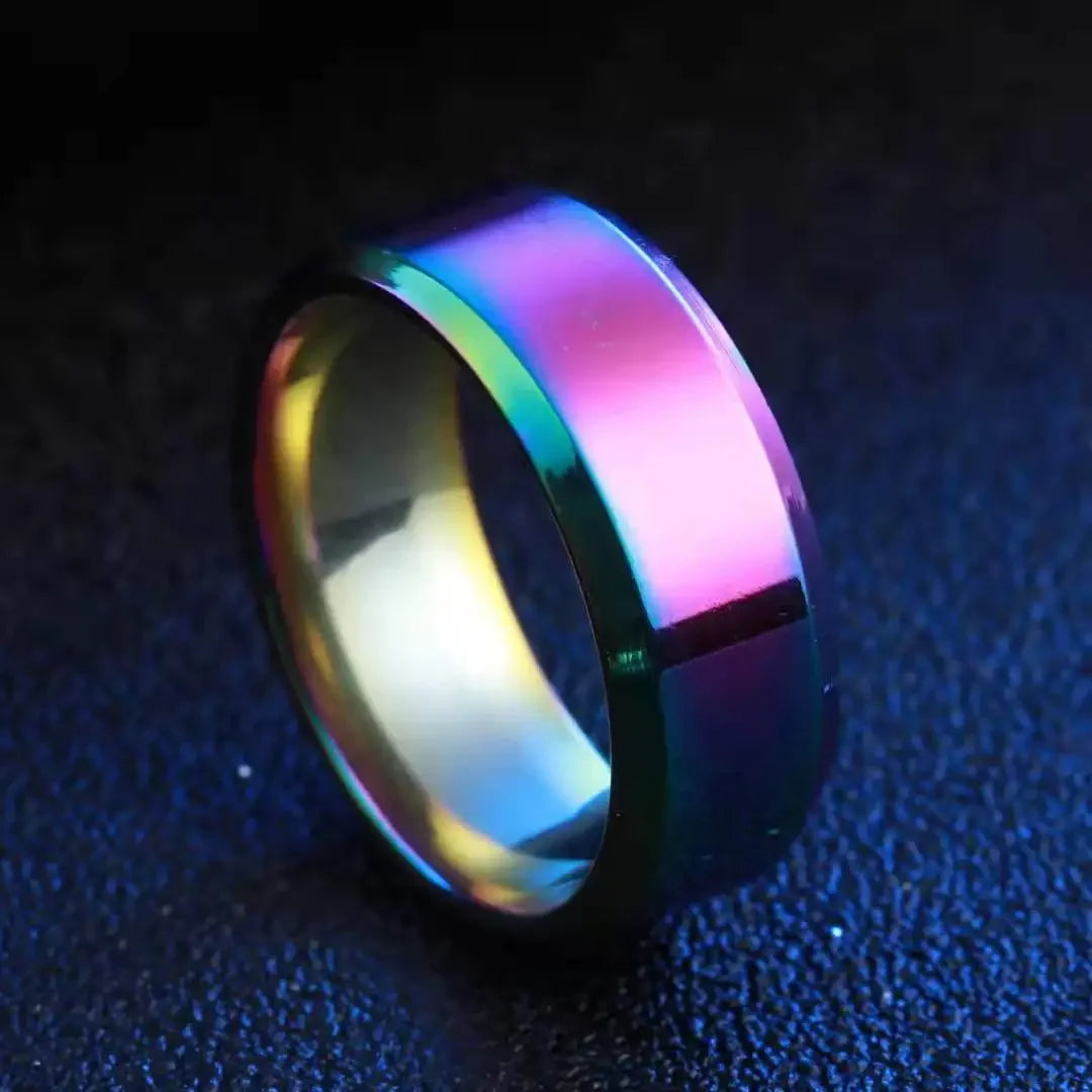Matte Black Stainless Steel Ring – Bold Commitment. Timeless Style. Stones Men