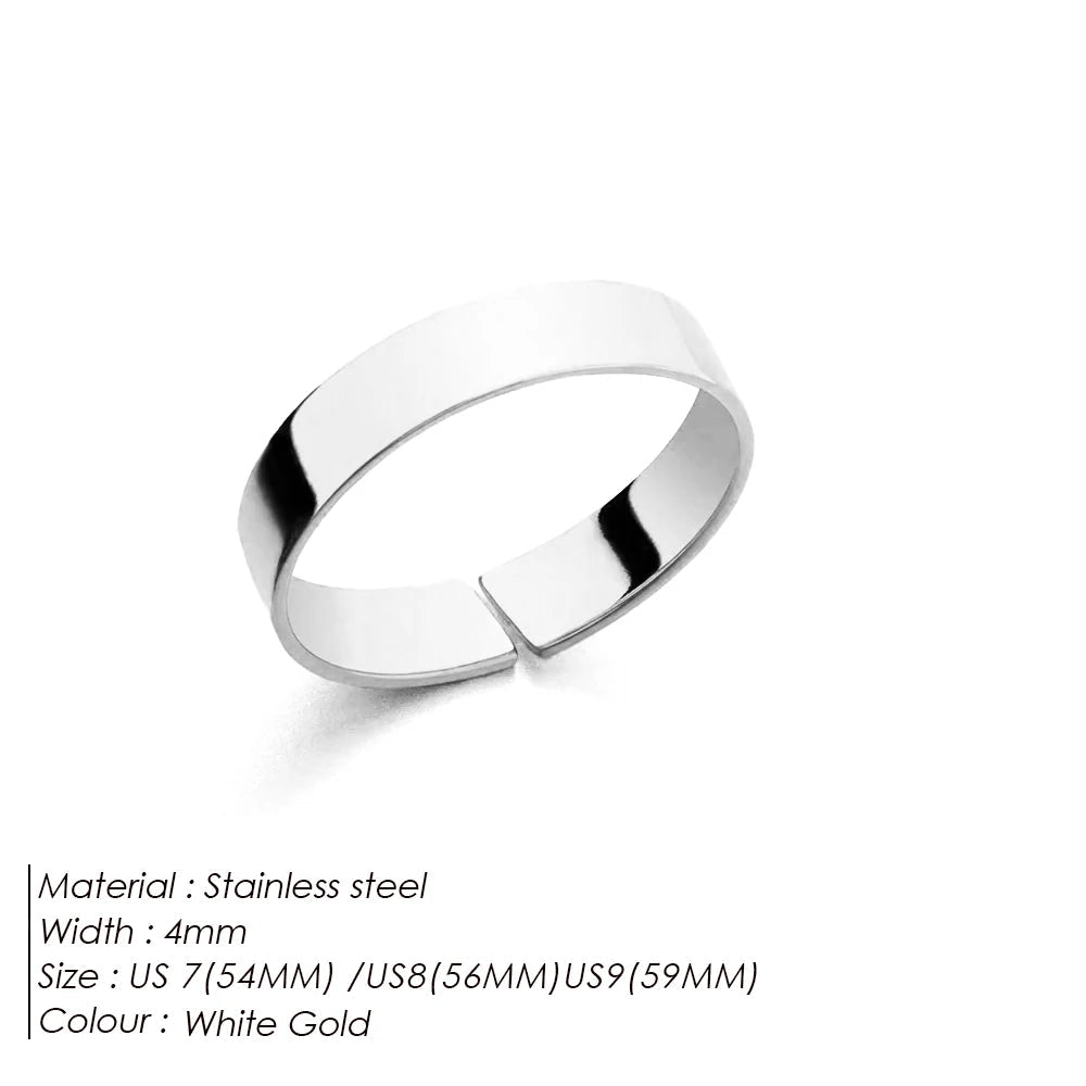 Stainless Steel Ring – Classic Design. Everyday Elegance. Stones Men