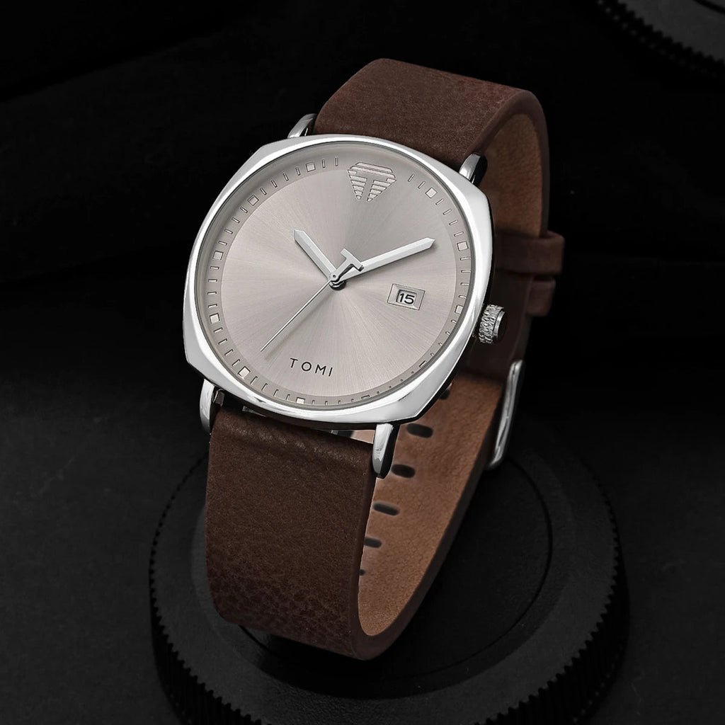 Minimalist Men's Fashion Watch – Clean Design. Daily Function. Effortless Style Stones Men