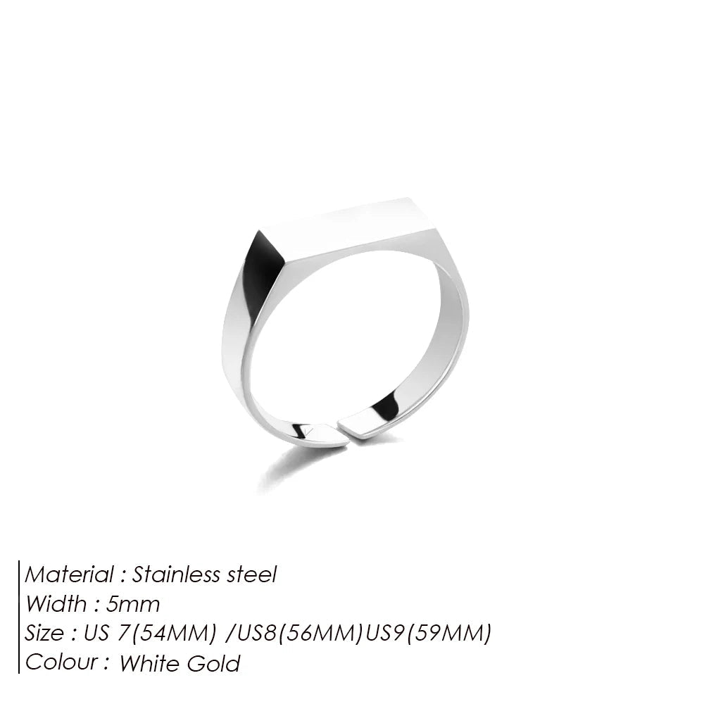 Open End Ring for Men – Classic Design. Effortless Style. Stones Men