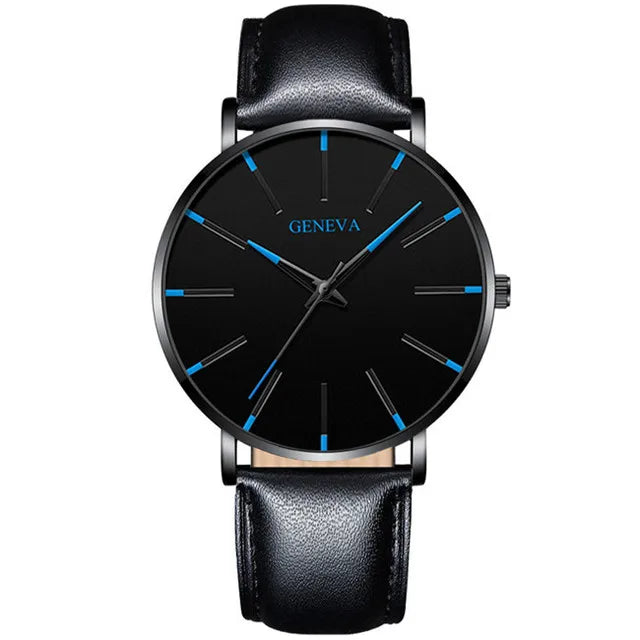 Minimalist Ultra-Thin Watch – Pure Simplicity. Everyday Sophistication Stones Men