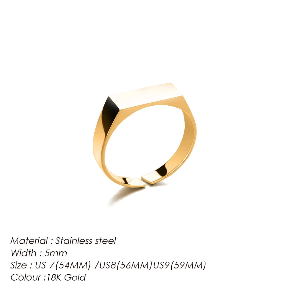 Open End Ring for Men – Classic Design. Effortless Style. Stones Men