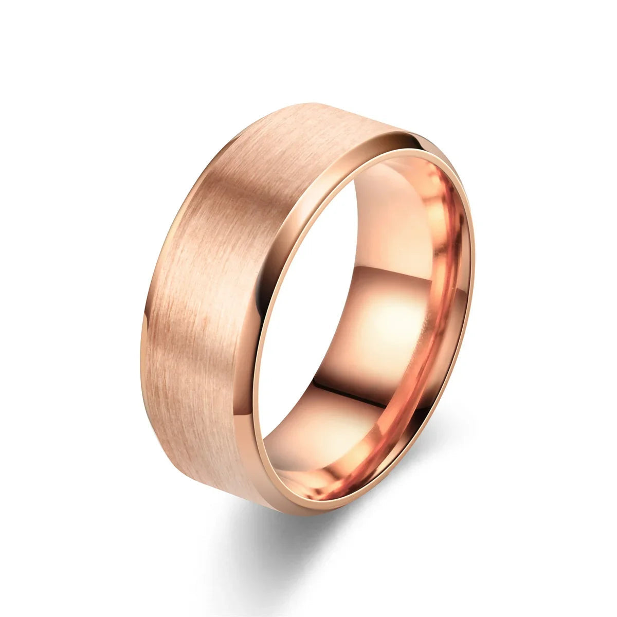 Matte Black Stainless Steel Ring – Bold Commitment. Timeless Style. Stones Men