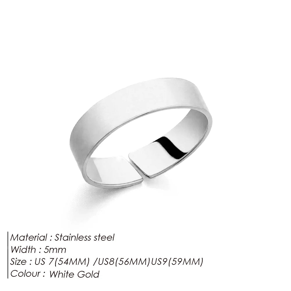 Stainless Steel Ring – Classic Design. Everyday Elegance. Stones Men