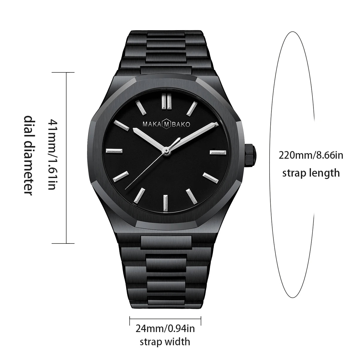 Stones Men Black Men’s Quartz – Where Minimalism Meets Power