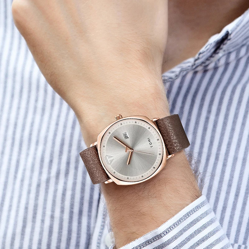 Minimalist Men's Fashion Watch – Clean Design. Daily Function. Effortless Style Stones Men