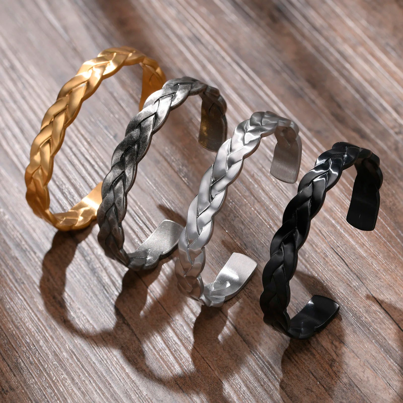 Retro Viking Cuff Bracelet – Rugged Style. Timeless Strength. Stones Men