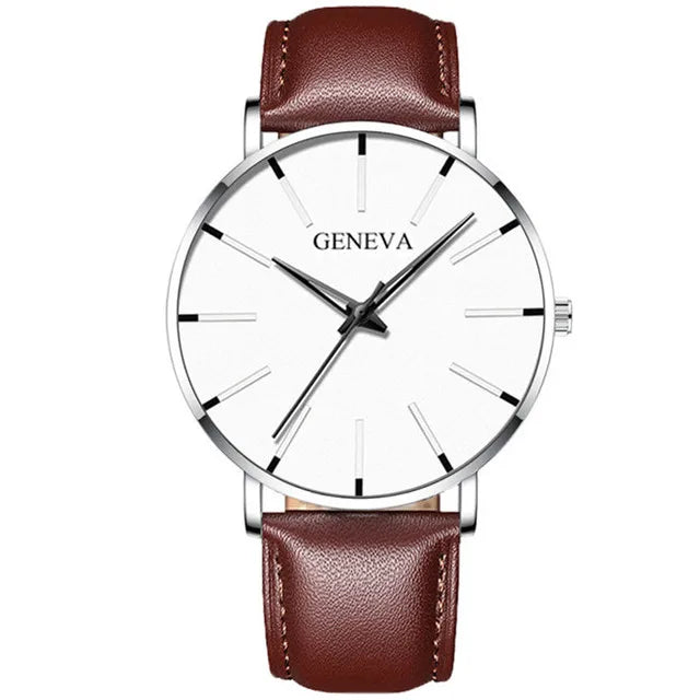 Minimalist Ultra-Thin Watch – Pure Simplicity. Everyday Sophistication Stones Men
